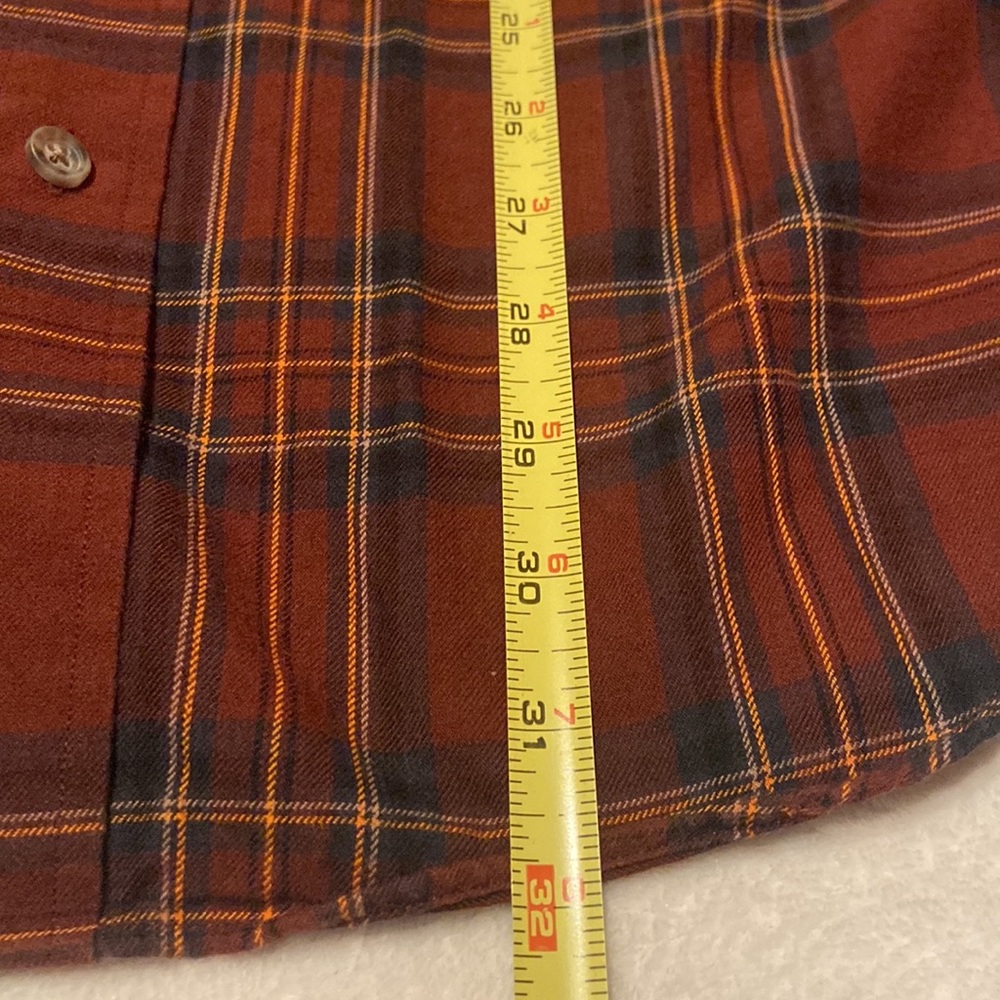 VIYELLA Size XXL Cotton/Wool Blend Button Down Plaid Shirt - Picture 5 of 7